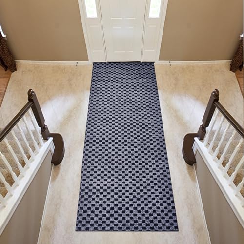 BESTVUE 2' x 6' Runner Rugs with Rubber Backing, Outdoor Indoor Utility Non Slip Carpet Rug Runner for Hallway, Custom Size Area Rugs Mat for Entryway Balcony Patio Kitchen Garage Stair Laundry - Image 9