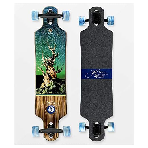 Sector 9 Longboard Complete Basin Bintang Drop Through 9.25" x 38"