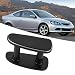 stronerliou 1PCS Universal Car Apoyabrazos Ajustable Codo Aliviar la Fatiga(Plata Negra)