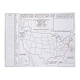 Cyo All About The United States - 30 Pieces - Educational and Learning Activities for Kids