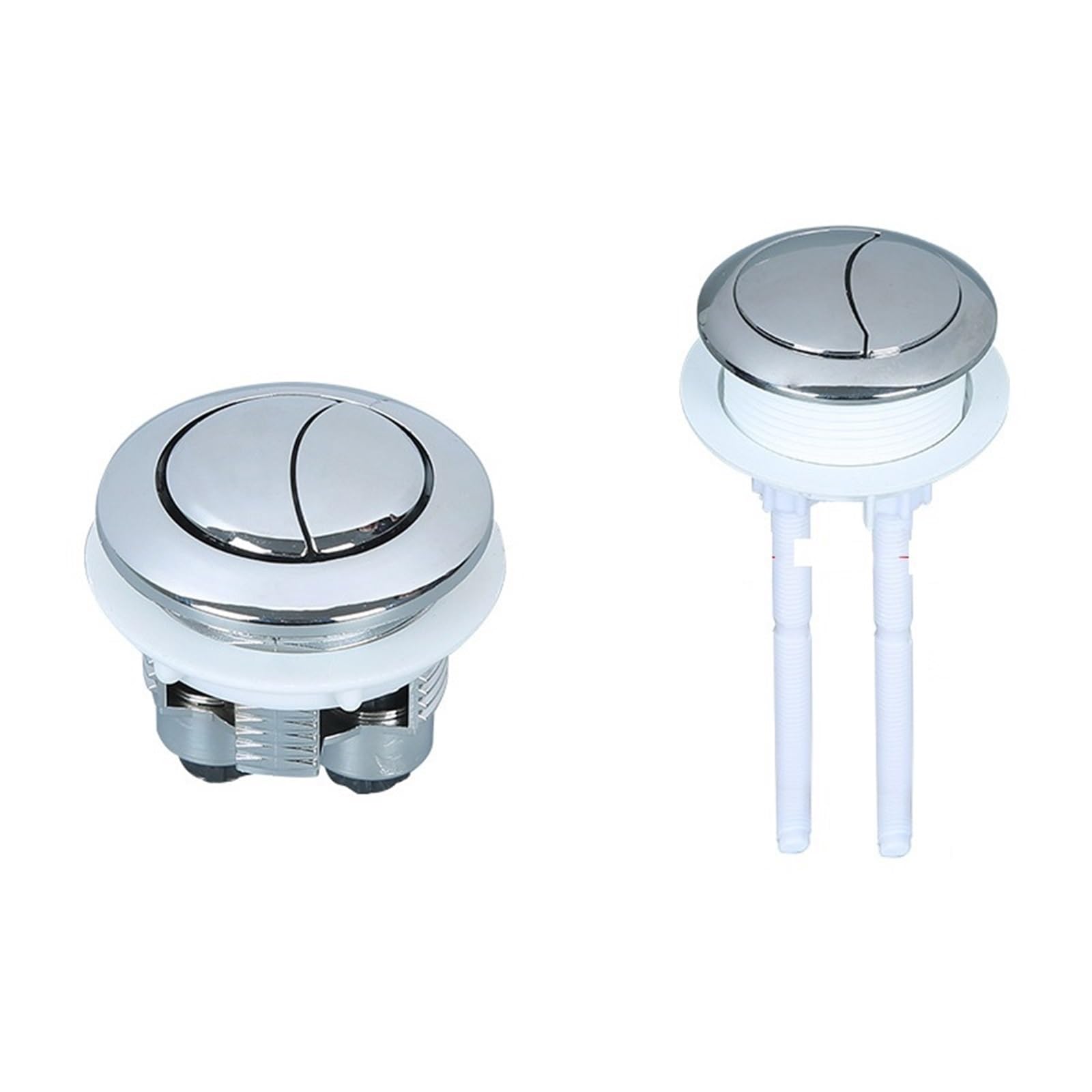Double Flush Toilet Button, Toilet Flush Button Dual 38/48/58mm(38mm)