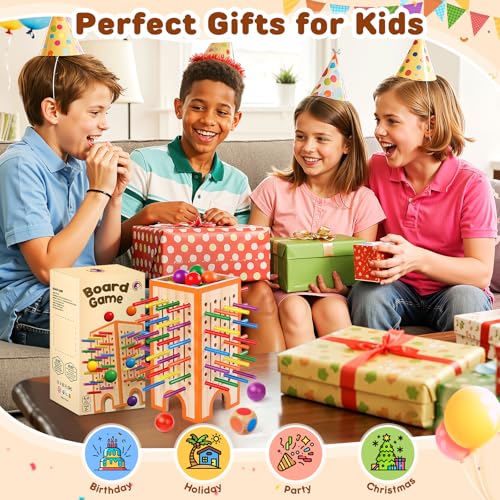 Montessori Board Game para Niños 4-6 con 42 Bastones de Madera miniatura 6