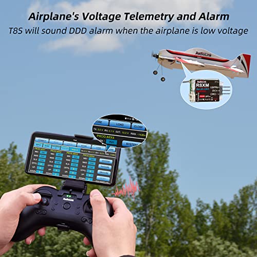 Radiolink A560 Ready To Fly (Rtf) 3D Rc Airplane With Byme-A Gyro Flight Controller 6 Fly Modes, Brushless Motor 15A Esc Plane, T8S Transmitter & R8Xm Voltage Telemetry Rx For Beginner Or Experienced #TOP26