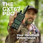 Midland GXT67 PRO GMRS Radio - Two-Way Midland Walkie Talkie - Repeater Capable, IP67 Waterproof, Active Noise Canceling, Hands-Free Operation, 99 Channels, 16-Hour Battery - Image 5