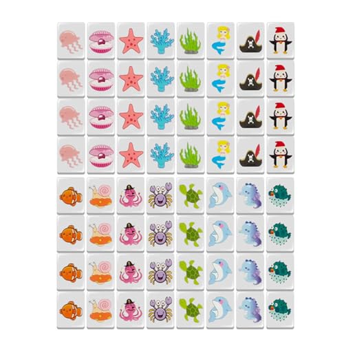 Ensemble de carreaux mahjong pour animer vos jeux de fête de famille