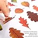 180 Pieces Thanksgiving Fall Autumn Leaves Acorns Window Sticker Maple Decorations Autumn Decals Party Decor Ornaments