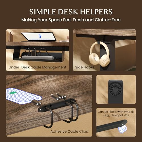 E1 PRO Scrivania Regolabile in Altezza con 2 Motori con Memoria Automatica Intelligente Standing Desk Scrivania Elettrica Scrivania Motorizzata - Scrivania Gaming - Immagine 7