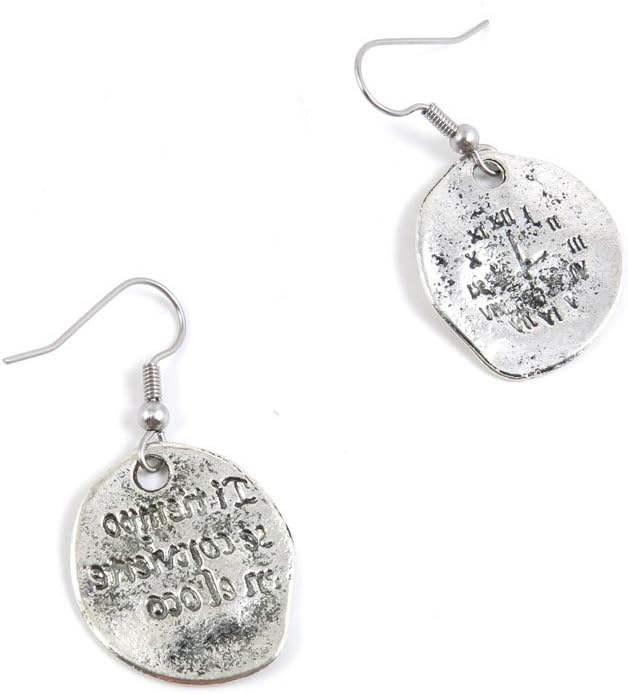 25 Pairs Clock Signs Ear Hooks Earring Supply Jewelry Making Charms G2RR1