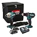 Produktbild Combopack 2 Werkzeuge 18 V Li-Ion (2 x 1,5 Ah) Bohrmaschine DDF482 Schlagschrauber DTD156  Makita DLX2339SY