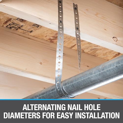 Oatey 33923 28 Ga. Galvanized Hanger Strap, Bagged - 3/4-Inch x 10-Feet - Thumbnail 3