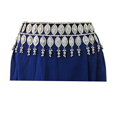 Womens Tie Belt - Handmade - Boho Gypsy Hippie Kuchi Festival Halloween Tribal Fusion Belly Dance Costume Dress Skirt Pants Outfit Fashion Accessory - Waist Band Novelty Jewelry - Gift