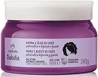 Gelatina Tododia para Cachos e Crespos com Amora e Óleo de Coco, 240g