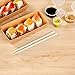 Restaurantware-Bambuddha 8.3 Inch To Go Twin Chopsticks, 100 Durable Bamboo Chopsticks - With Paper Sleeve, Bamboo Premium Chopsticks, For All Kinds Of Foods, Ideal For Cafes And Restaurants
