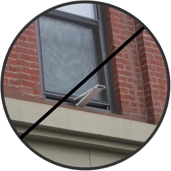 ACe Brace Air Conditioner Support for Most Standard Window Air Conditioners. Universal AC Bracket- Window Guard. Fits in Most Windows.