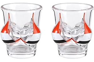 2 Sexy Funtastic Top-Quality Bikini Bust 3D Shot Glasses