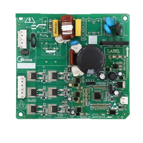 YTGWLKCO Refrigerator Accessories Motherboard, Compatible for Midea, DZ75V1Z/DZ90V1Z Compressor Frequency Conversion Board Computer Board 17131000017404, Refrigerator Inverter Board