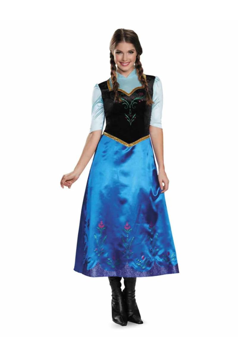 DISBACANAL Disfraz vestido Anna Frozen para mujer - M