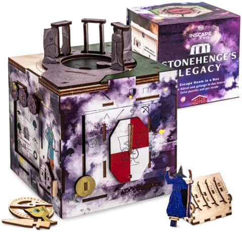 INSCAPE Cluebox Stonehenge´s Legacy - Puzzle Box - Interactive Wo...
