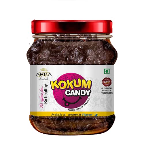 Image of Arka All Natural Kokum Candy, Khatta Meetha Tangy Chatpata, Good for Digestion - 200g