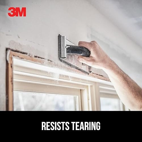 Miniatura 7 de 3M Pantallas de Lijado para Paneles de Yeso, 4 316 in x 11 14 in, 150 grano, 10 hojas