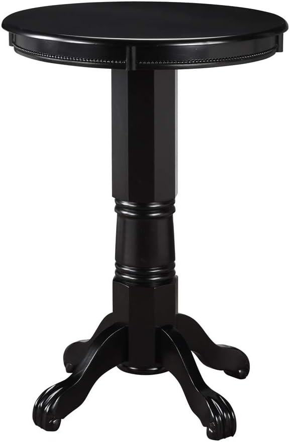 Boraam Florence Pub Table, 42-Inch, Black : Home & Kitchen