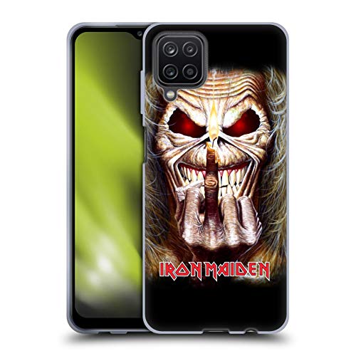Funda Iron Maiden Samsung Galaxy A12 carcasa de gel ideal para conciertos y uso diario