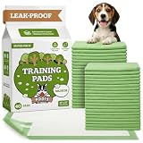 Pogi Tapis éducateurs pour Chiens – écologiques, Ultra absorbants et Anti-odeurs – Paquet de 40 (45 × 60 cm)