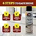 Rock Doctor Granite Polish Spray and Surface,18oz.Can Polish Tile, Marble, Kitchen Countertop, and Natural Stone Surfaces, Streak-Free Shine Pack of 1