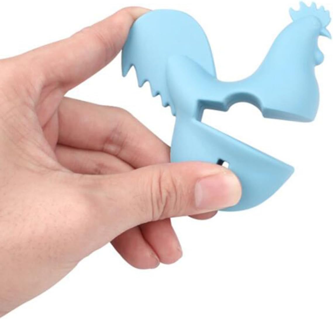 2pcs Silicone Chick Pot Side Clip, Heat Resistant Non-slip Kitchen Helper image 3