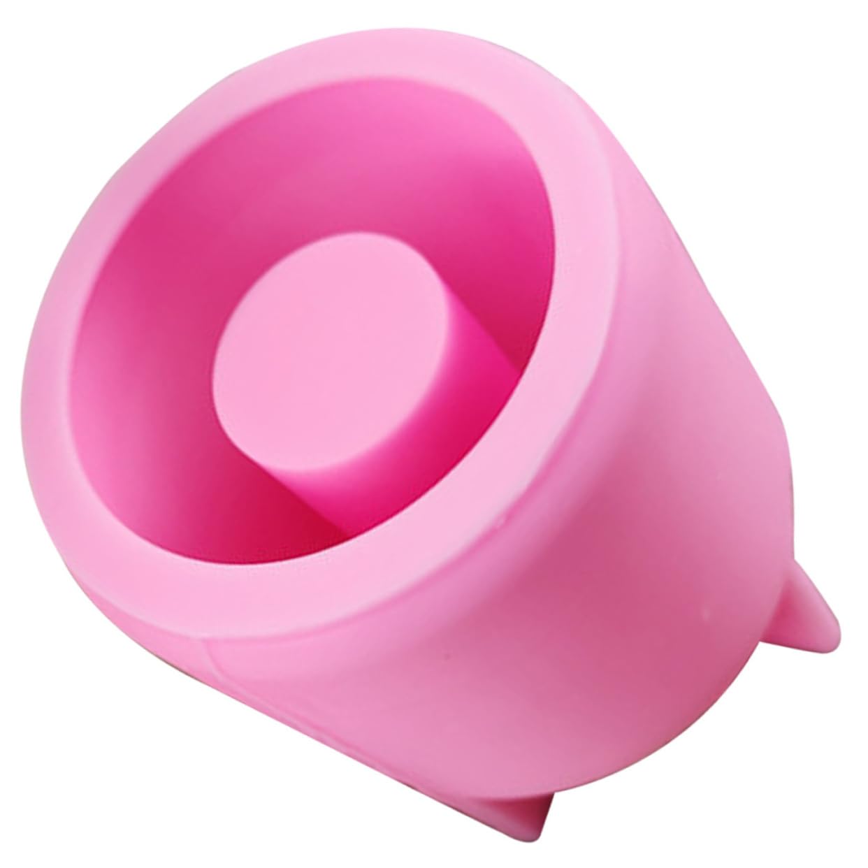 Moule silicone pour vase rond de fleurs et pot à pinceaux