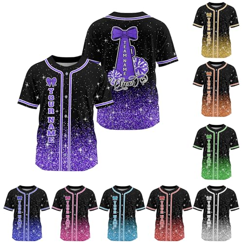 Jersey de béisbol personalizado para mujeres, hombres, jóvenes y niños con nombre, número y logo bordados miniatura 1