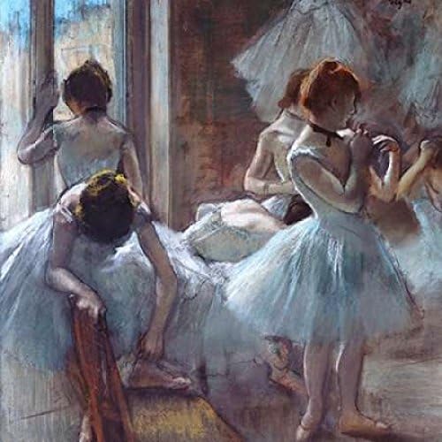 Posterazzi Póster de bailarines por Edgar Degas (24 x 24)