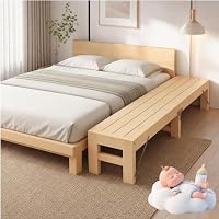 Amazon｜Egfatdm ベッド 拡張 ベッド幅継ぎ足し 親子 伸長式 200cm（長