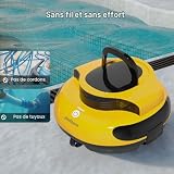 POOLPURE Robot per piscina a batteria 2026, aspirapolvere per piscina senza - 7