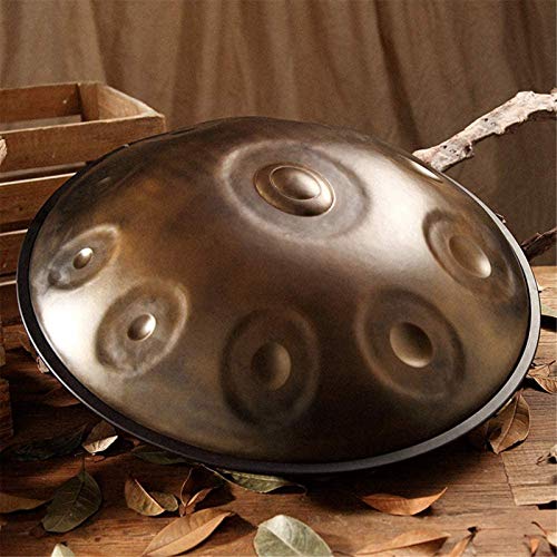 Handrum d’acier de handpan Professionnel en D Mineure 10 Notes (D3 A BB C D E F G A) Helmholtz-Resonator Chakra Drum… - Les Beatles, Paul McCartney, John Lennon, RIngo Starr, George Harrison Handrum d'acier de handpan Professionnel en D Mineure 10 Notes (D3 A BB C D E F G A) Helmholtz-Resonator Chakra Drum… – Image 5