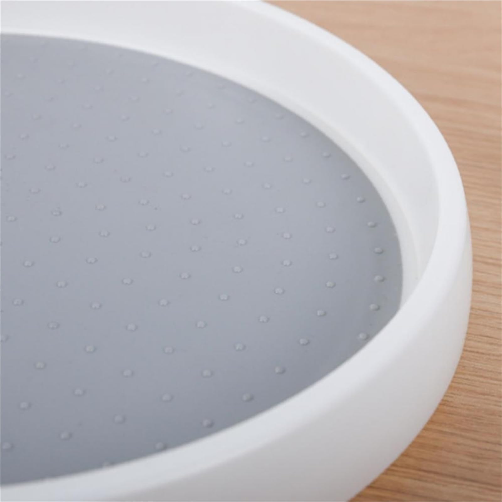 2 estantes giratorios de almacenamiento for cocina, organizador giratorio antideslizante, capacidad for especias, fácil usar para Nevera, Cocina(3.5x30.5cm)