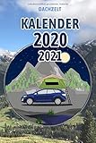  Dachzelt KALENDER 2020/2021: Kalender Wochenkalender Tageskalender Terminplaner für das Jahr 2020/2021, Format ca. DIN A5 (6\