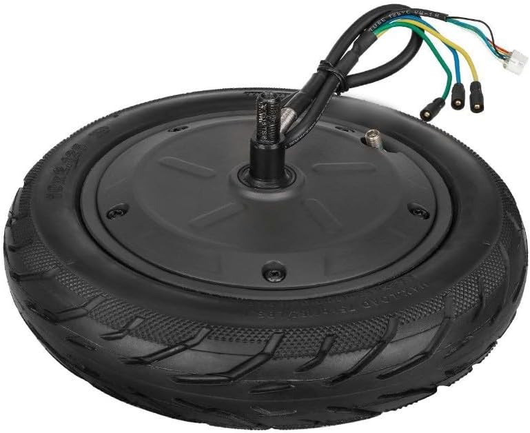 36V 500W Electric Hub Motor Wheel Replacement for Xiaomi 4 Lite 2nd Generation Electric Scooter with 10x2.125mm Tire Compatible Original Drive Motor High Torque Long Range