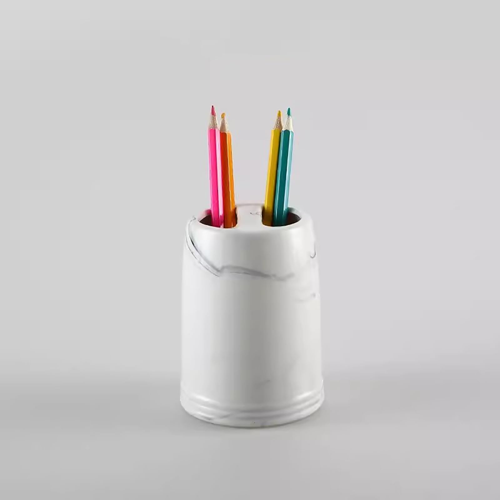 Keramik-Stifthalter Bleistifthalter, Schreibtisch-Dekoration, kreativer aus Keramik für Heim- und Bürobedarf