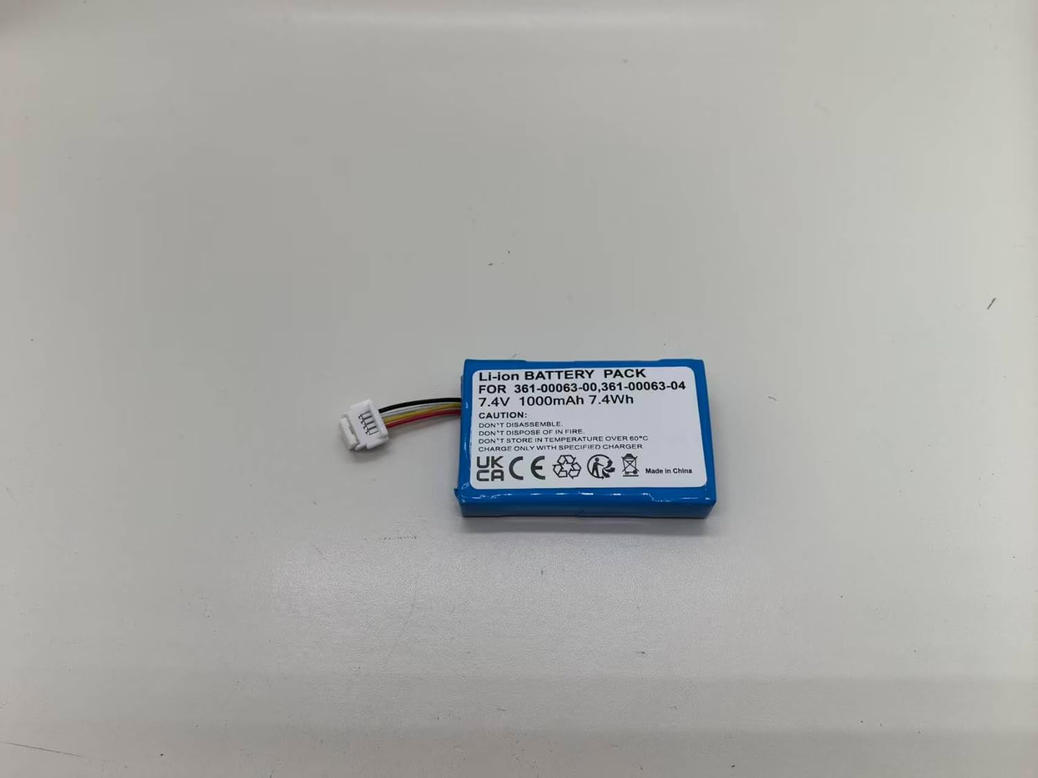 361-00063-00 361-00063-04 Compatible Battery for Garmin BMW Motorrad Navigator 5 6 Series Upgrade Capacity 7.4V 920mAh/6.81Wh