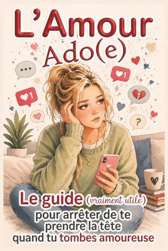 L'amour chez les ados, carnet de reflexions et d'ecriture pour les filles: confiance en soi a l'adolescence, developpement perso