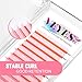 VEYES INC Colored Lash Extensions 03 05 07 15 C/D Curl 8-16mm Mixed Length Tray, Premium Individual Silk Eyelashes, Professional Supplies for Lash Techs (Pink 0.07 C 8-16mm)