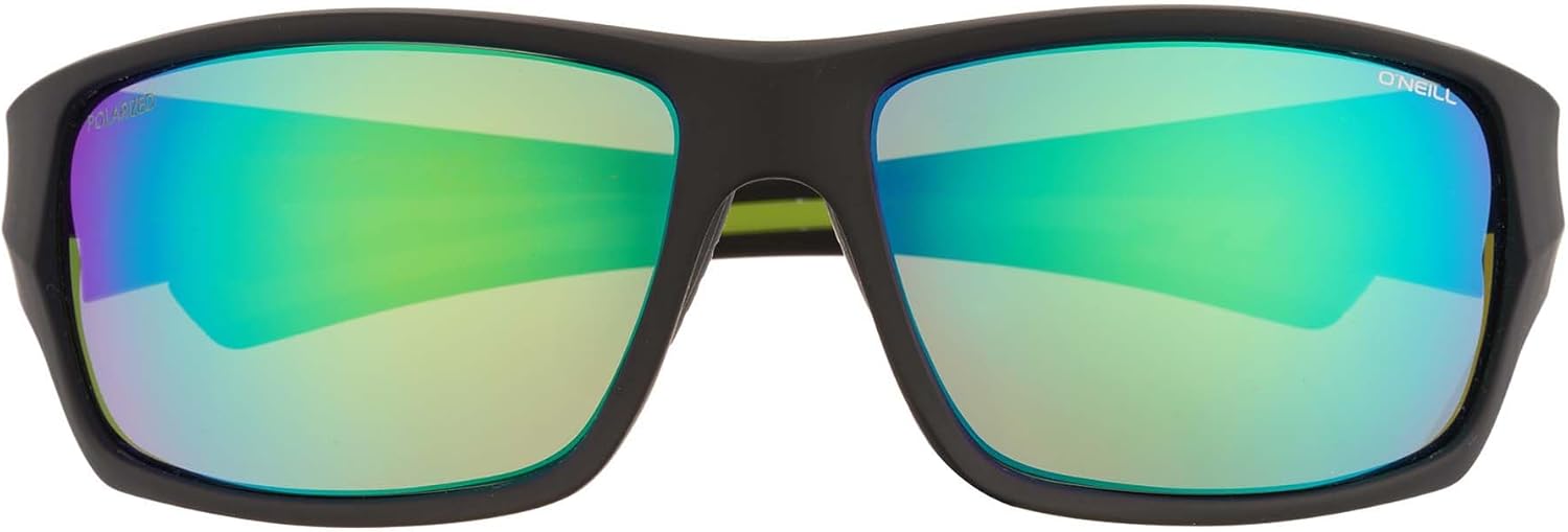 O'NEILL 9061 Wrap Around Large Fit Polarized Sunglasses for Men, 65 mm, UV400 Protection