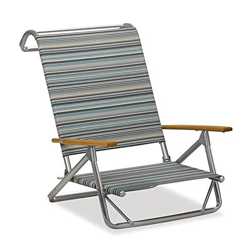 Telescope Casual Original Mini Sun Chaise Folding Beach Chair, Vineyard