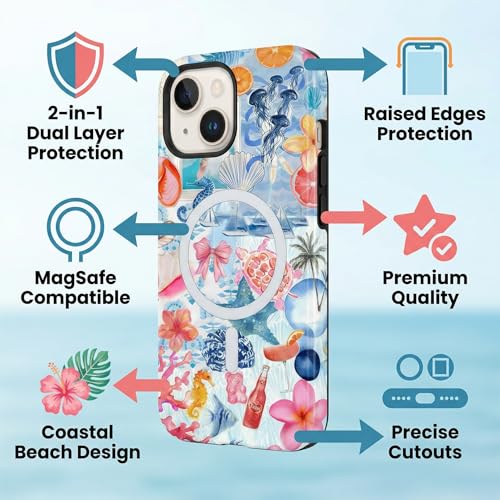 Coque iPhone 16 Pro Max MagSafe rose : protection esthétique et mignonne - 2
