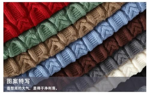 Men's Knit Sweaters Loose Jumper Clothing Long Sleeve Knit Sweaters Pullover2
