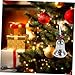 Abaodam Hanging Disco Bell Ornament Reflective Mirror Ball Decor for Christmas Trees Parties and Gardens Easy Installation with Loop Versatile for All Occasions