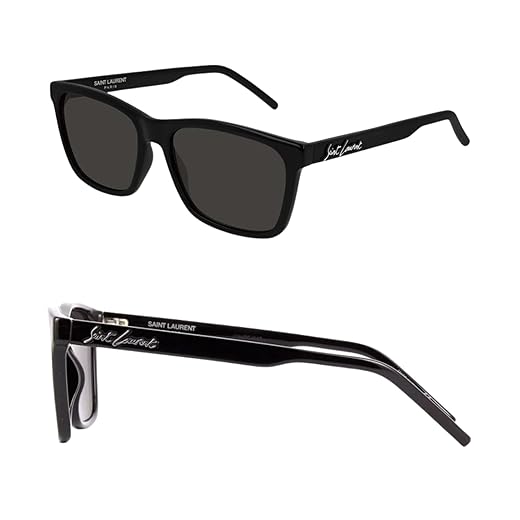 Óculos de sol quadrados SAINT LAURENT SL 318 + pacote com kit de óculos de luxo eSHADES