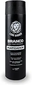 Matizador Super Branco Nevou 250ml Leon Barber Masculino