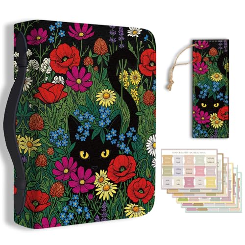 Sac de transport Bible fleuri idéal pour le culte et l'étude des carnets de notes